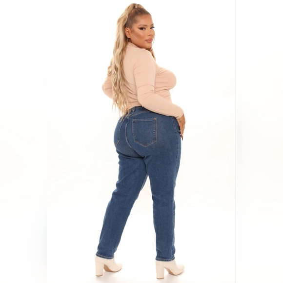 Fashion Nova Amerie Turtle Neck Sweater - Beige Size: 3X - Picture 5 of 9